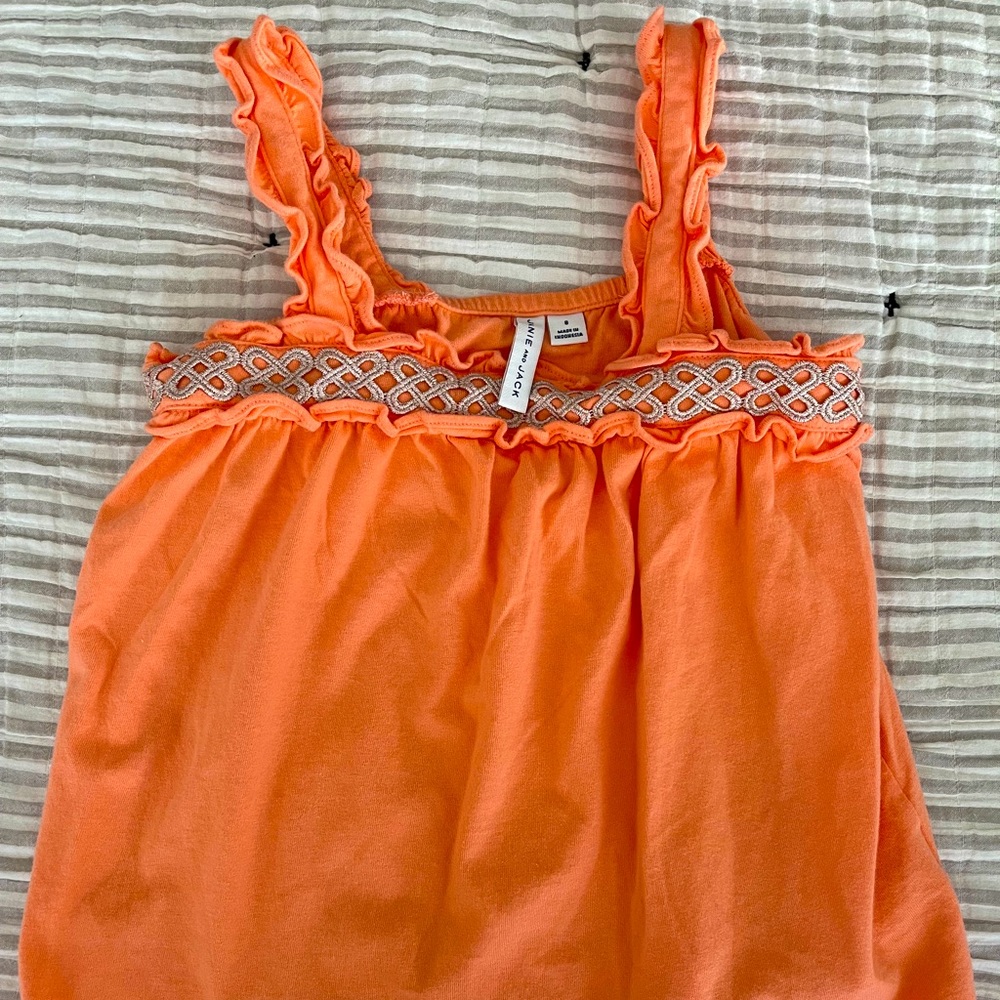 Janie and Jack girls top multiple sizes 8/10 FIRM